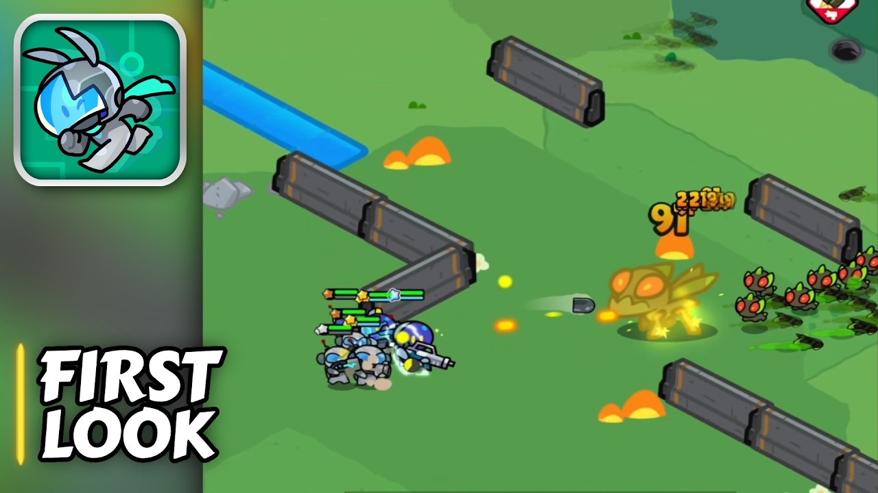 Astro Defenders : Capt.Couch - First Look Gameplay (iOS, Android)