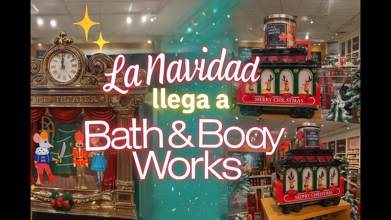 🎄La Navidad llegó a Bath and Body Works! 🛍️ Repleto de linduras!