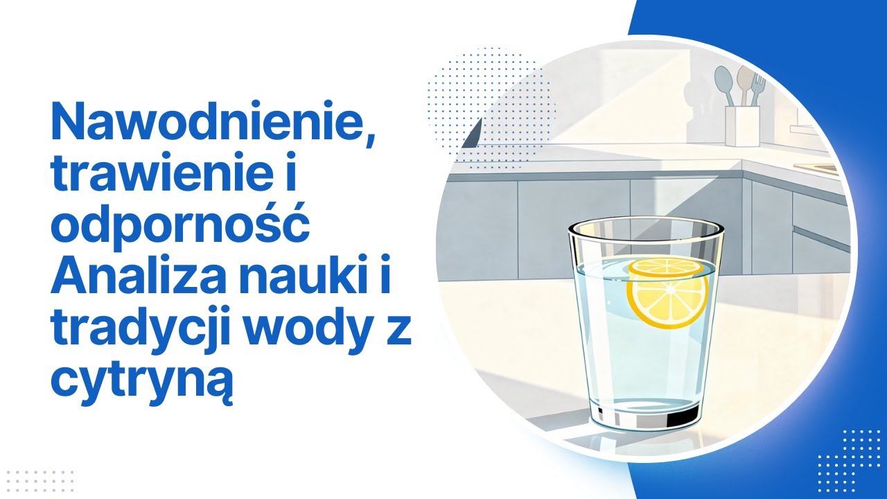Woda z Cytryną Rano: Prawda vs Mity. Nauka Wyjaśnia, Kiedy Pić i DLACZEGO!