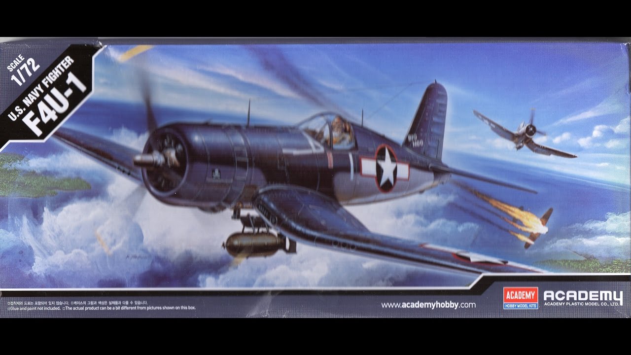 F4U-1 CORSAIR (Academy 1/72)  El del Capitán Phillip C  DeLong