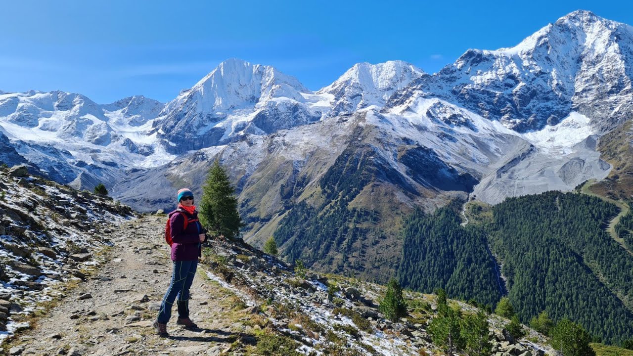 Amazing View of the Ortler: Hiking to Düsseldorfer Hütte/ Rifugio Serristori a Solda (2721 m)