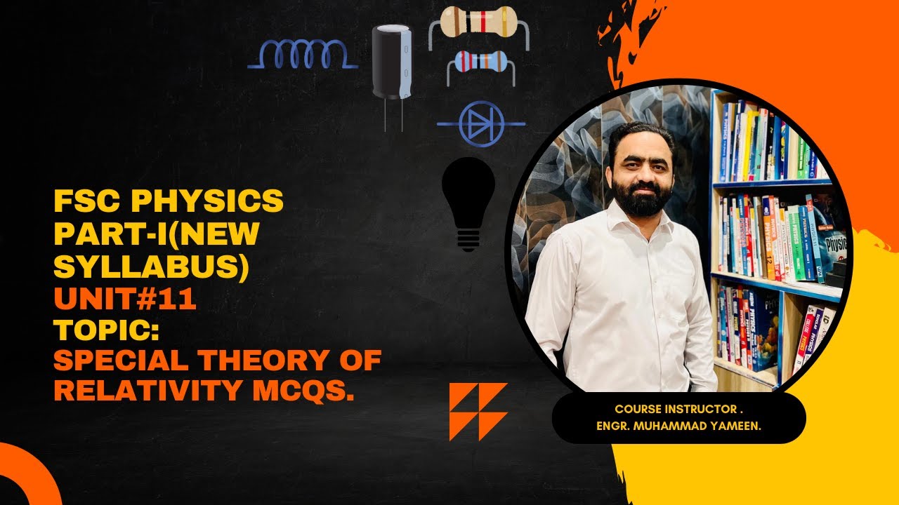 First Year Special theory of relativity Mcq's FSC Physics (Ch#11)
