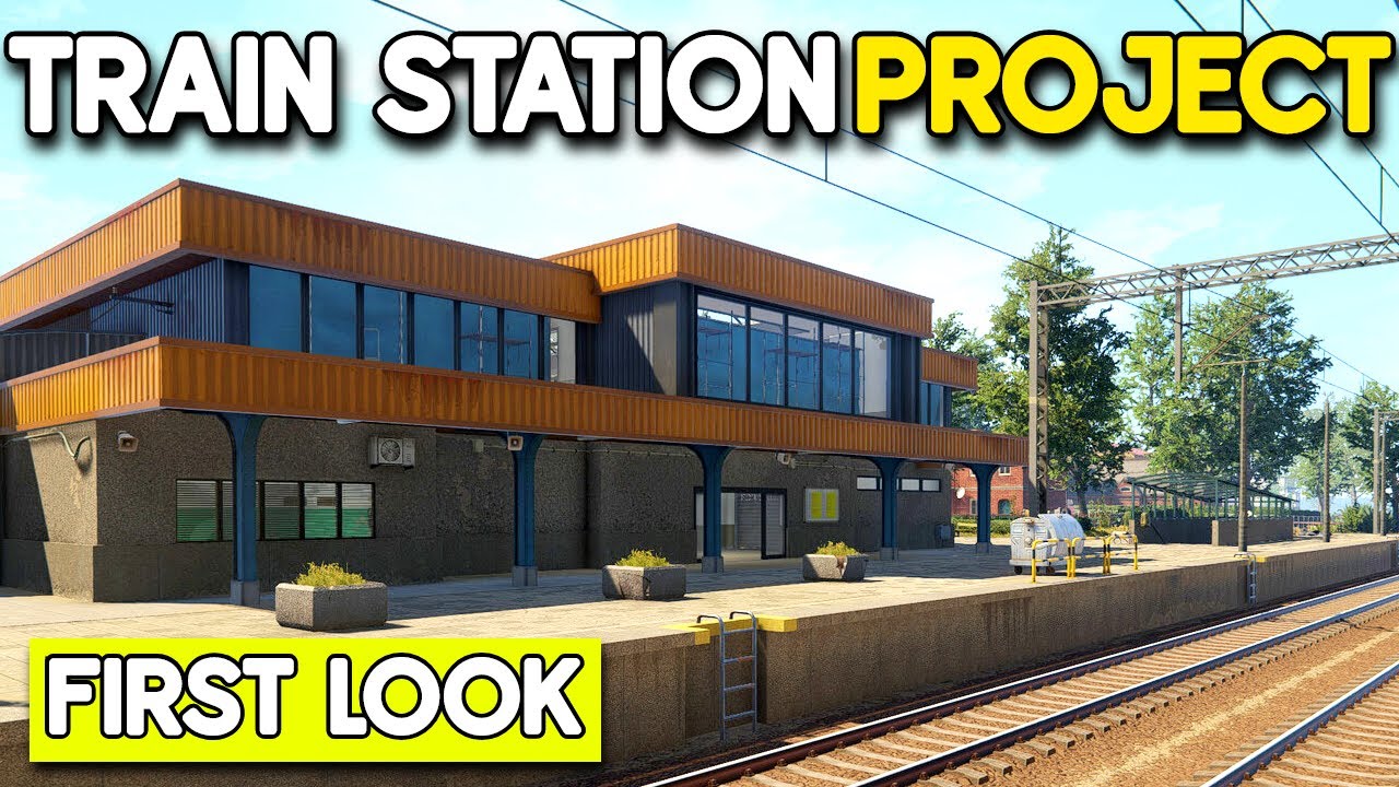 This Train Station Sim Is AWESOME! (Train Station Project)