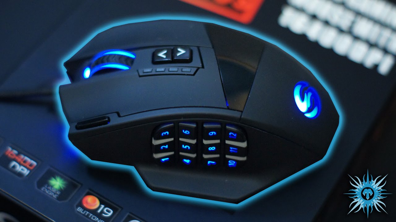 UTechSmart Venus MMO Gaming Mouse Unboxing & Overview