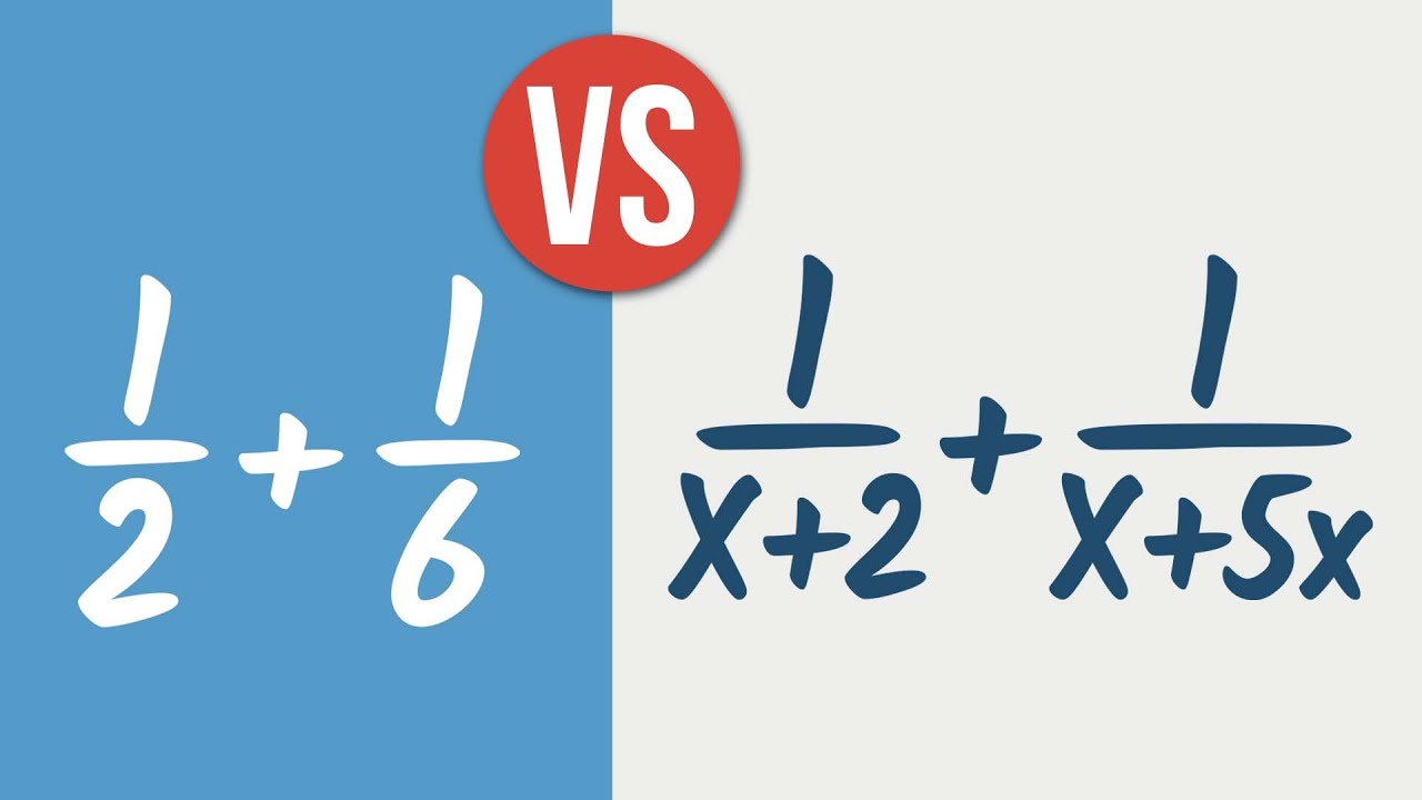 LCD of Fraction VS LCD of Rational Expression