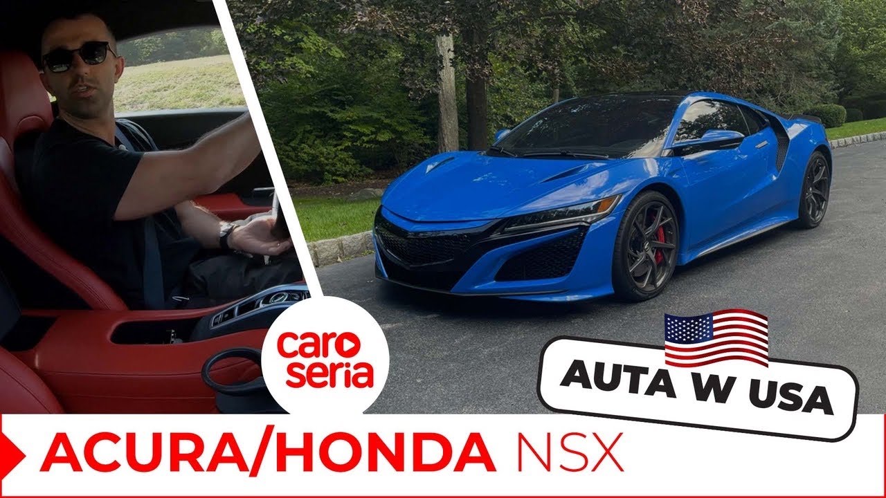 Auta w USA, czyli najdroższa Honda świata! Cena NSX jest chora!  (PL 4K) | CaroSeria