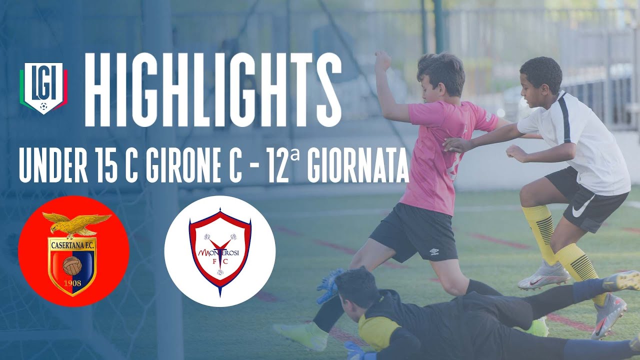 Highlights Casertana-Monterosi U15 C, 12^ giornata stagione 2023-24