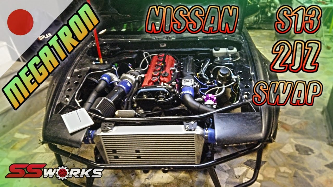 NISSAN S13 2JZ SWAP | MEGATRON | SSWORKS