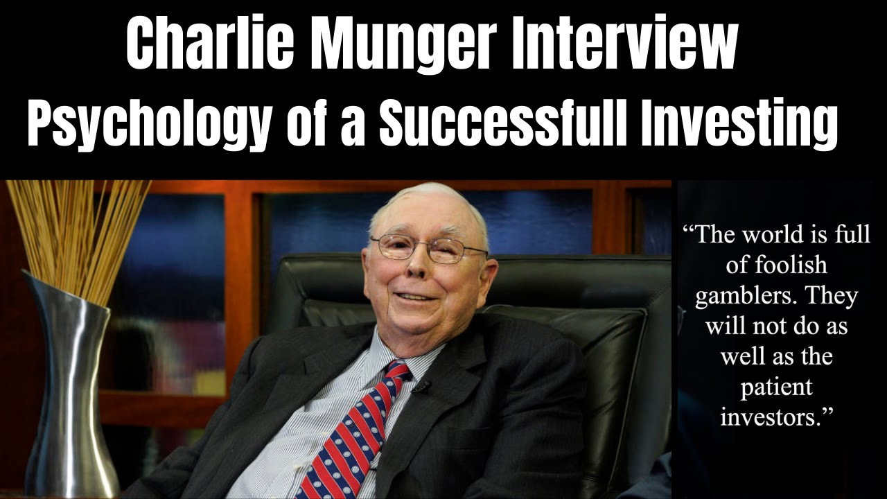 Charlie Munger Mental Models and Psychology of Success
