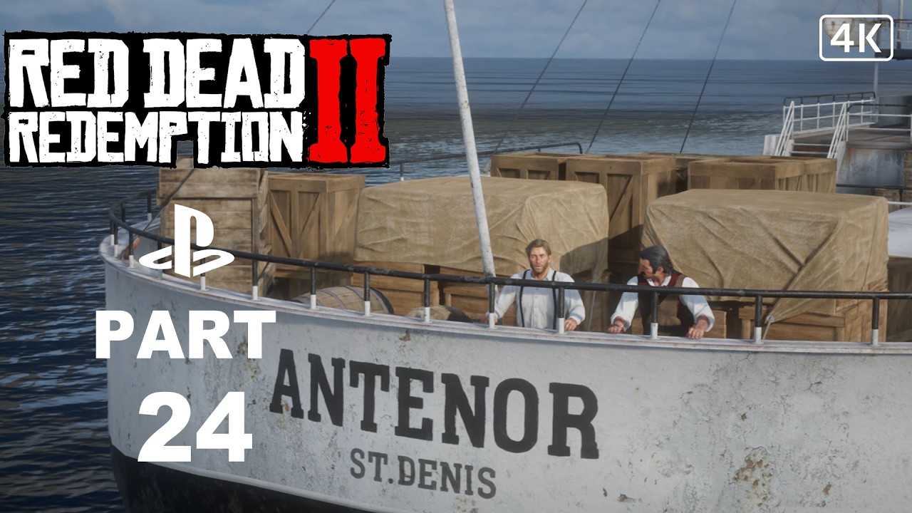 Red Dead Redemption 2 Gameplay Walkthrough Part 24 ( Full Game ) [ 4K ULTRA HD ]