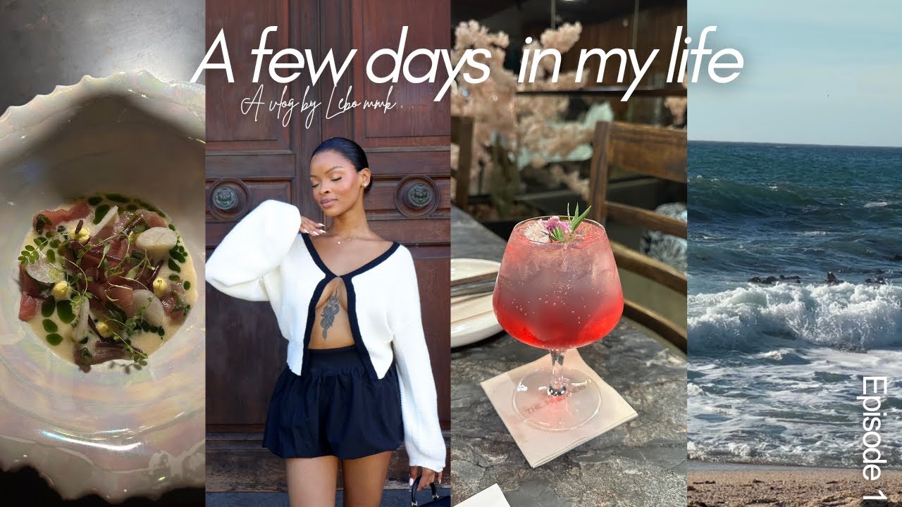 FIRST YOUTUBE VIDEO: A few days in JHB || mini VLOG 🫧🤍
