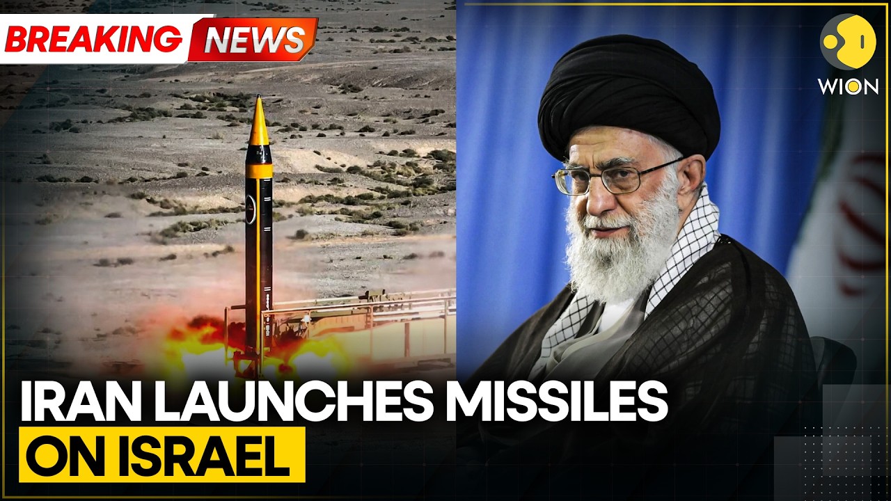 Breaking: Iranian Missiles Launched Toward Israel After Strikes On Tehran | WION