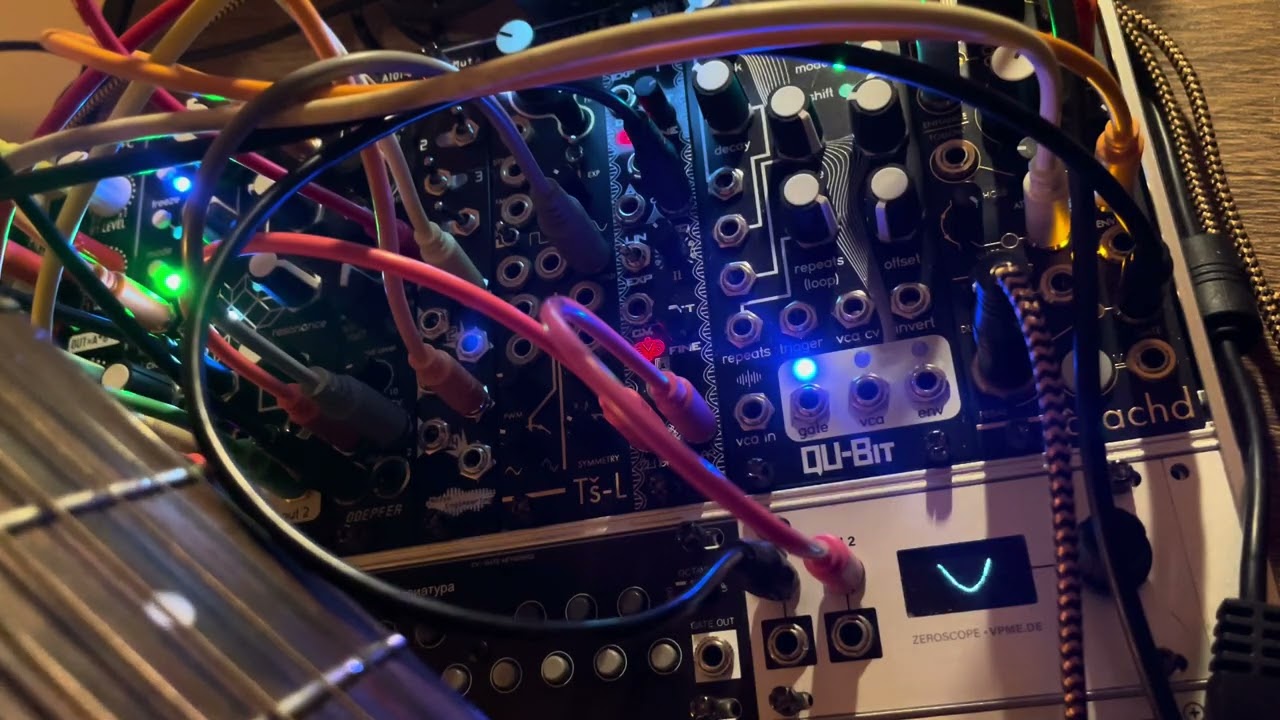 New melody for - Luminaire- demoV5 #modularsynth #eurorack #fieldrecordings 