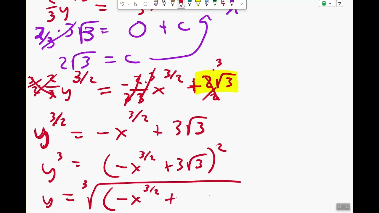 CalAB - Separation of Variables Notes - #8