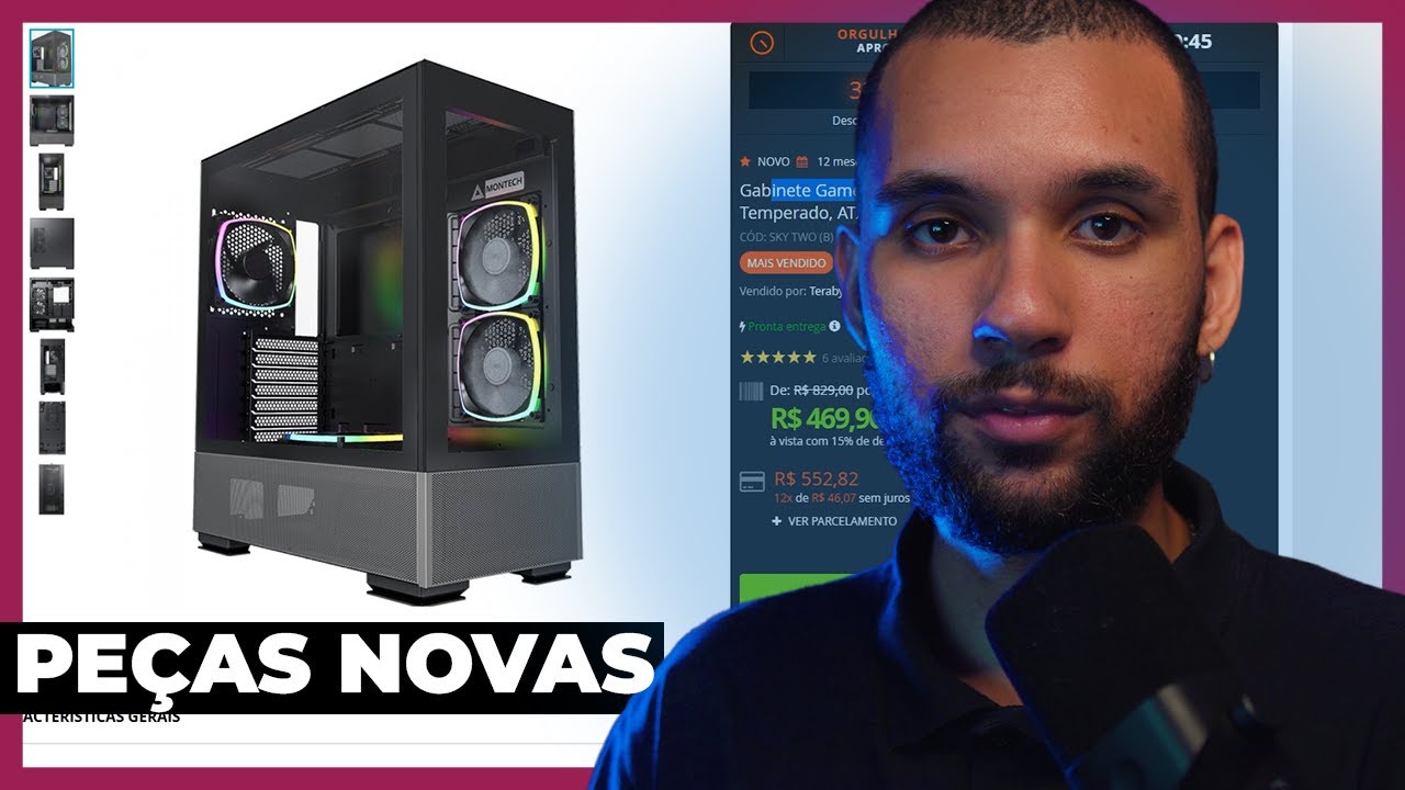 Comprei novas peças para o meu computador #UpgradeDePC #PeçasParaComputador #Tecnologia