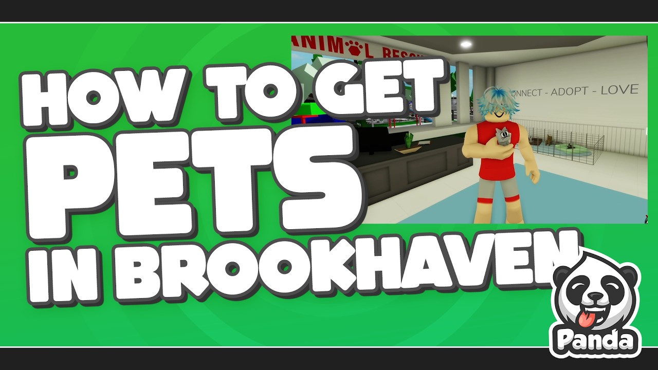 How to get pets in Brookhaven