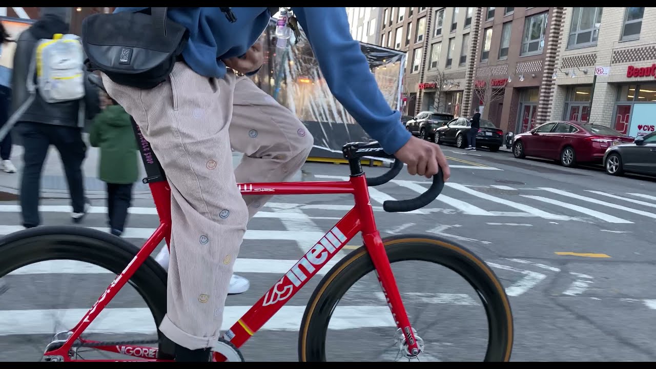 FIXED GEAR | TESTING OUT MY CINELLI VIGORELLI SHARK