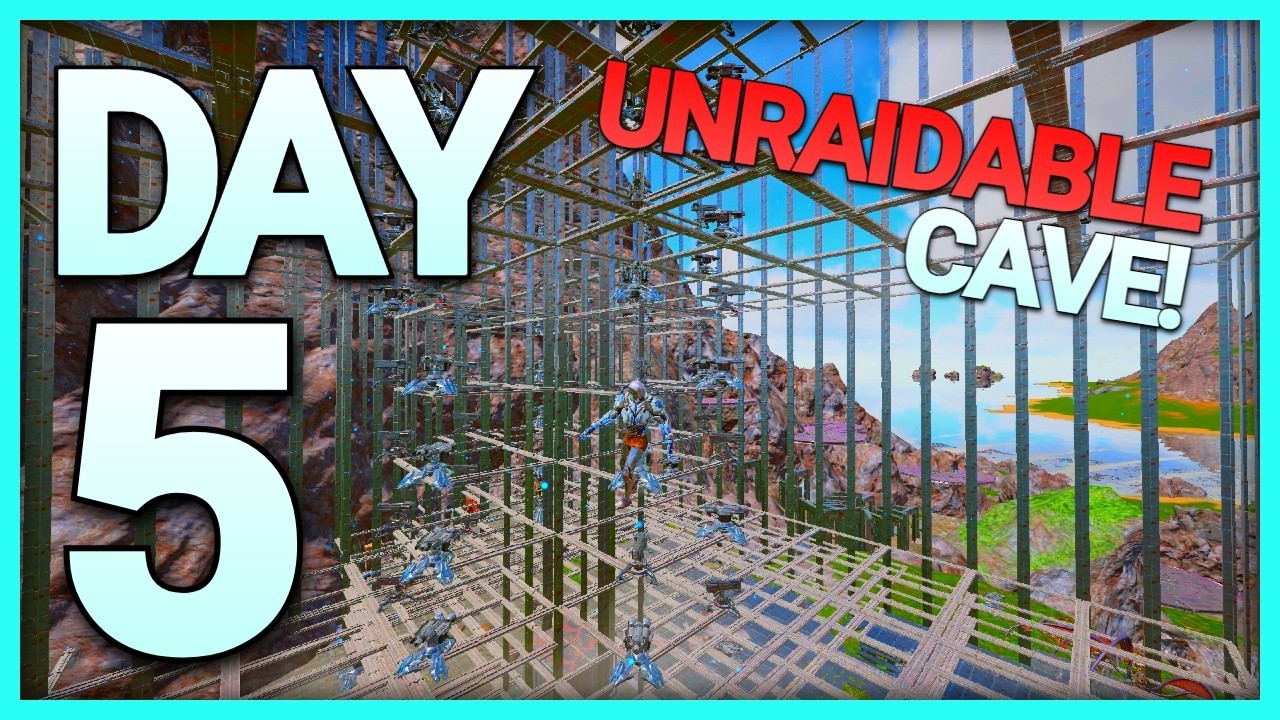 How a SOLO Became ALPHA In a UNRAIDABLE CAVE | Solo INX 3Man Ark PVP