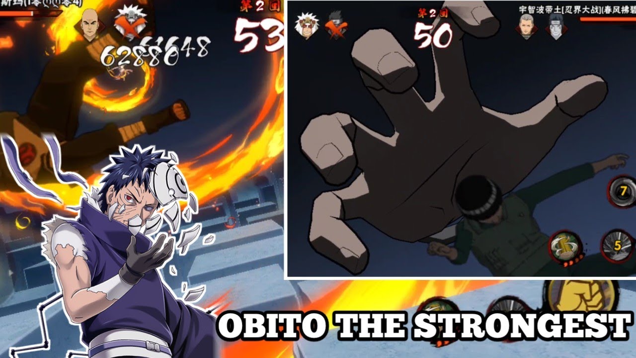 Obito Unmasked Terlalu Sempurna - Naruto Mobile Tencent PVP