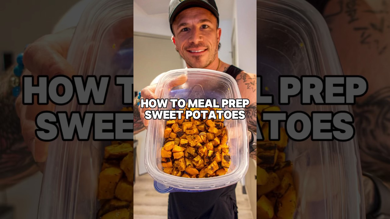 How to Meal Prep Sweet Potato #healthy #mealplanning #fitness #nutrition #nutritionist #food #yum
