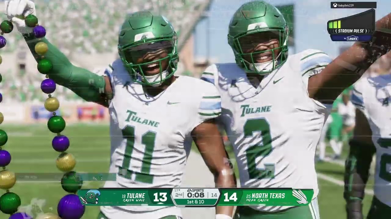 Episode #263 | OT Thriller vs @yobabythegoat  | Tulane 34&ndash;28 Win | CFB 26 1v1