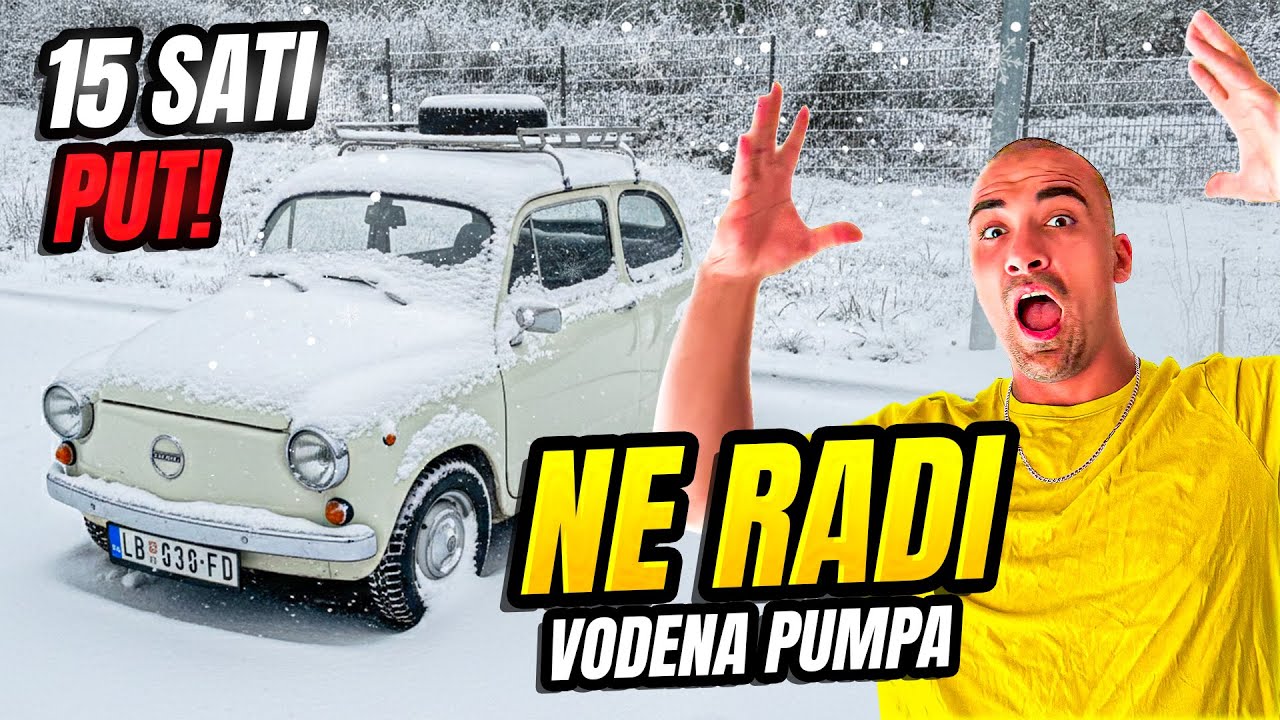 UHVATILO NAS NEVREME NA PUTU I FIĆA SE KVARI