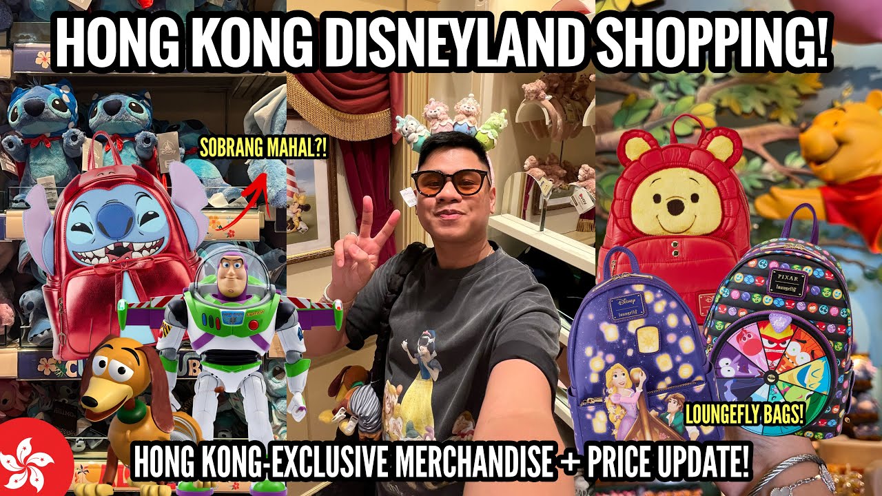 HONG KONG DISNEYLAND SHOPPING VLOG | NEW HK-EXCLUSIVE MERCH + PRICE UPDATE | JAYBEE DOMINGO