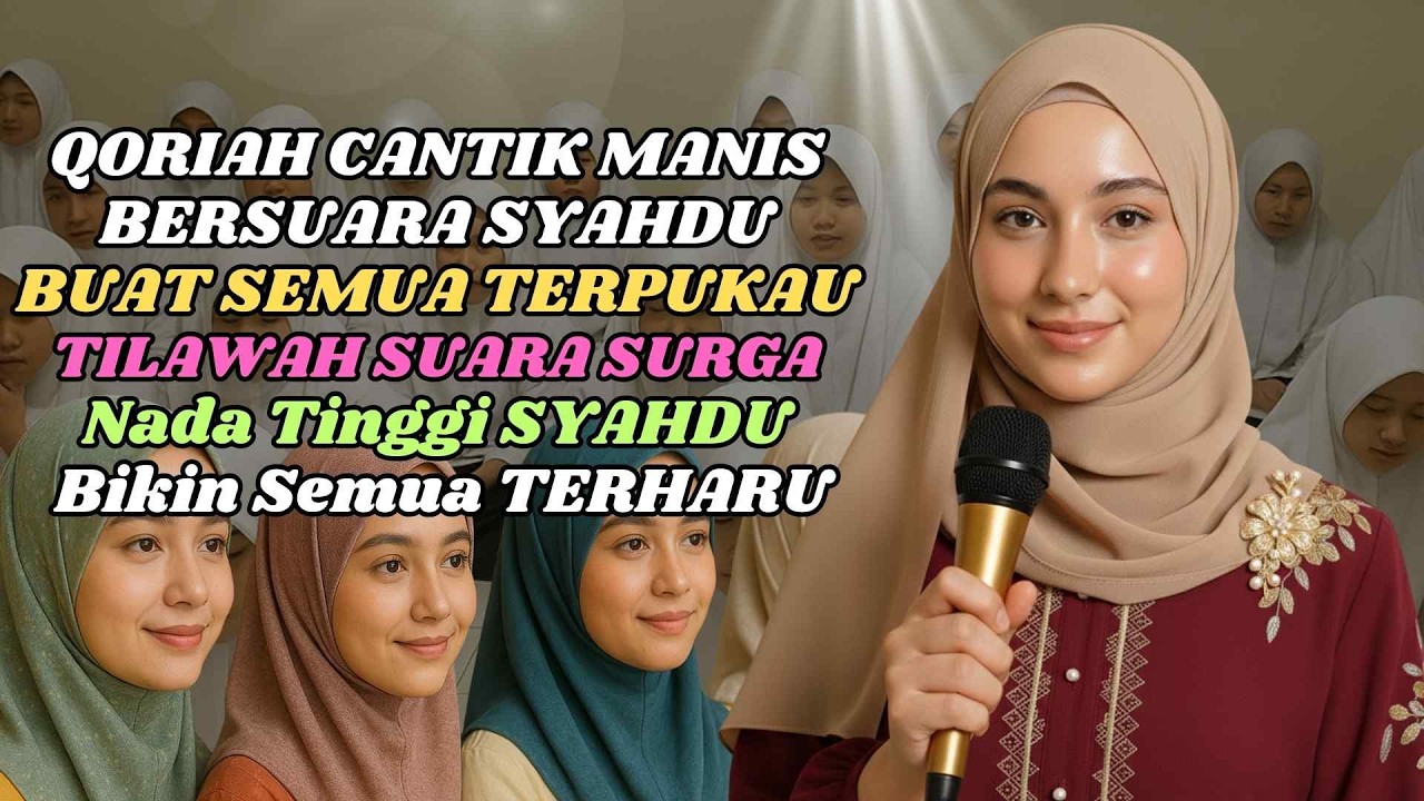 QARIAH CANTIK MANIS TILAWAH SUARA MELENGKING❗Tilawah Al-Qur’an Menyentuh Kalbu & Membuat Semua Haru