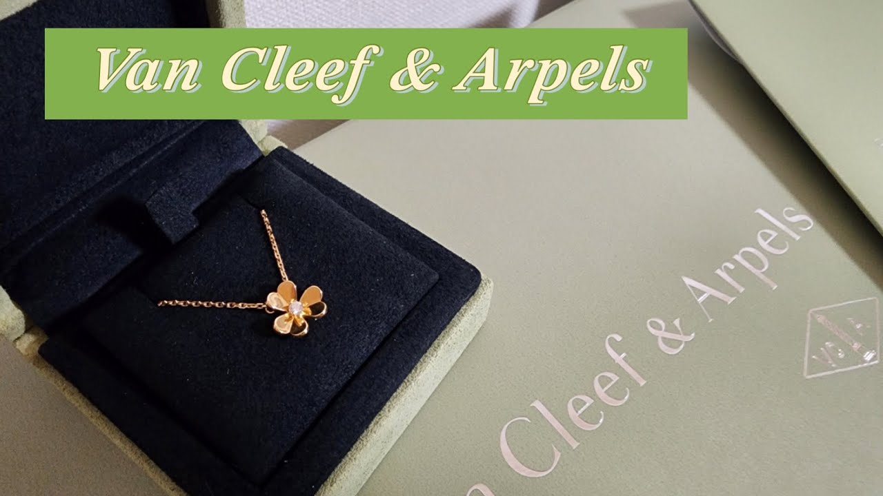 sub 반클리프 아펠 프리볼 펜던트, 미니 모델 언박싱, 공식 홈페이지 온라인 주문, 기프트 패키지  Van Cleef & Arpels Frivole Mini Pendant