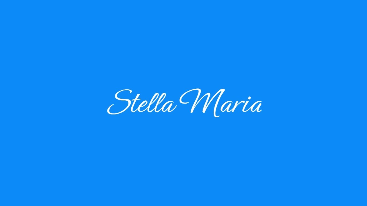 Melódia - Stella Maria