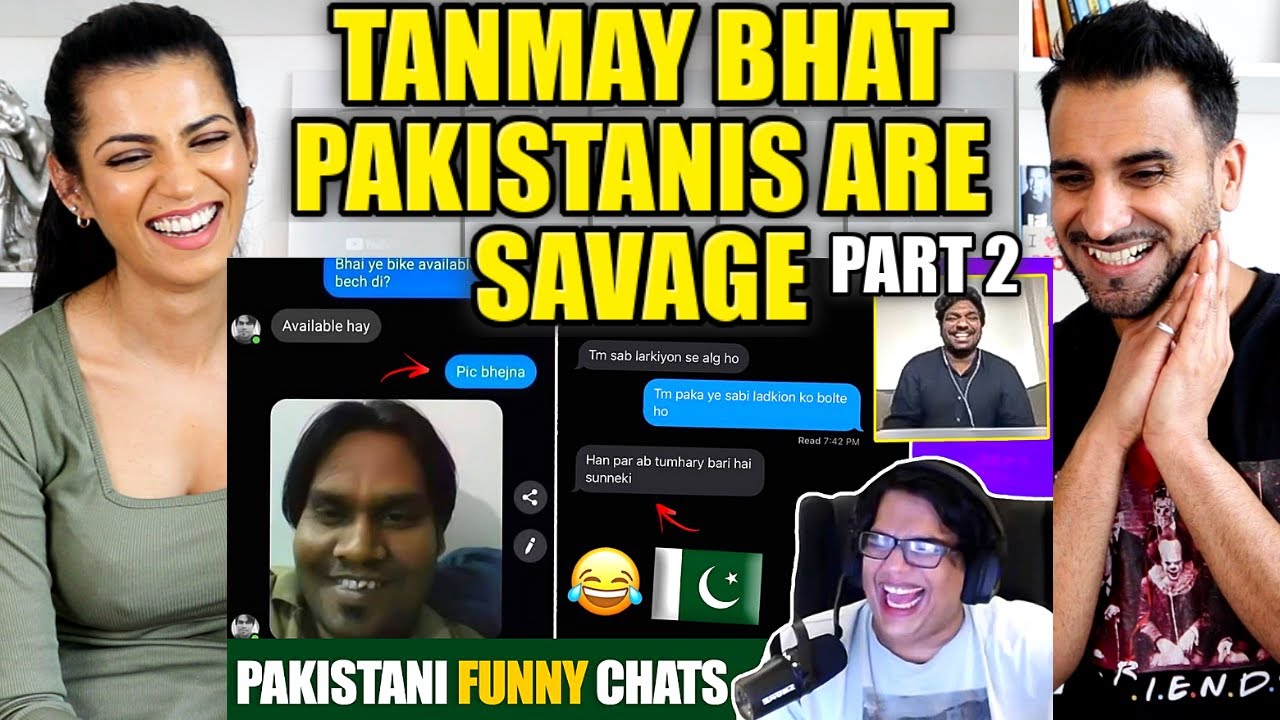PAKISTANIS ARE SAVAGE PART 2 ft @Zakir Khan | TANMAY BHAT | REACTION!!