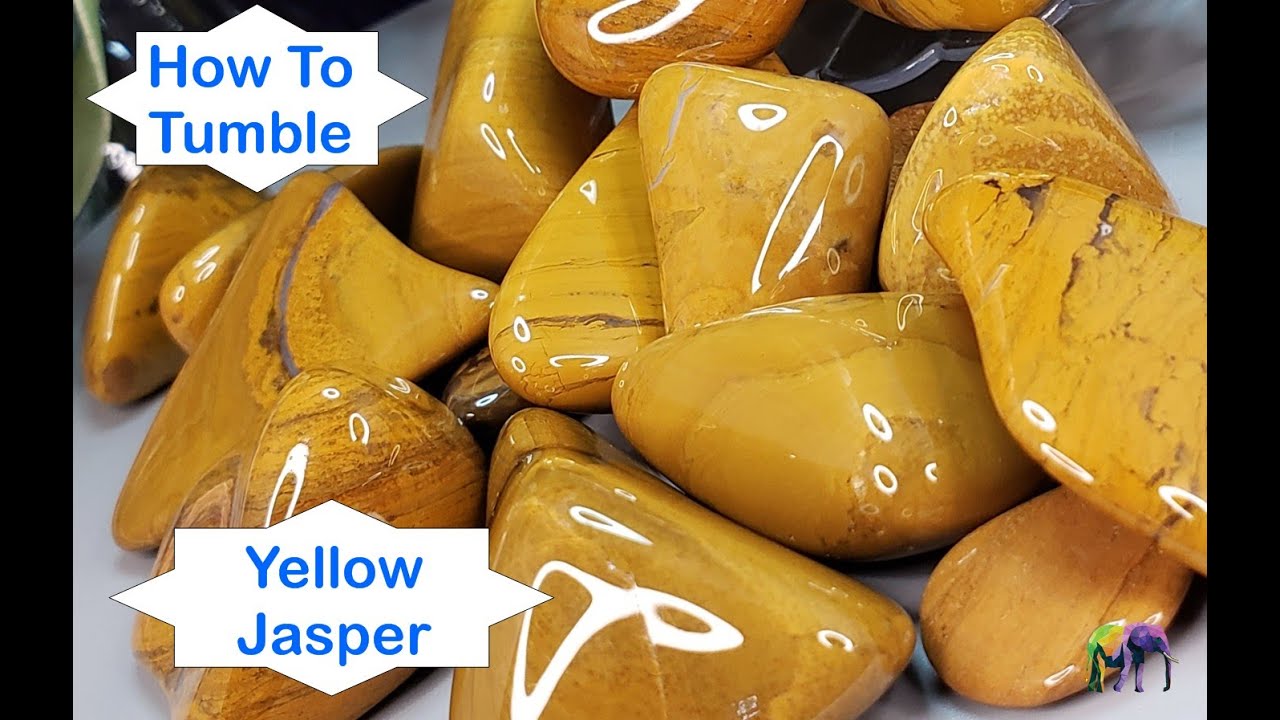How to Rock Tumble Yellow Jasper