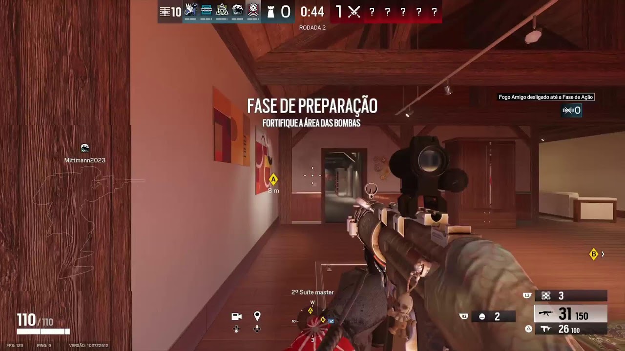 🔴AO VIVO🔴 R6 #potuguês #ação #PS5  🫠