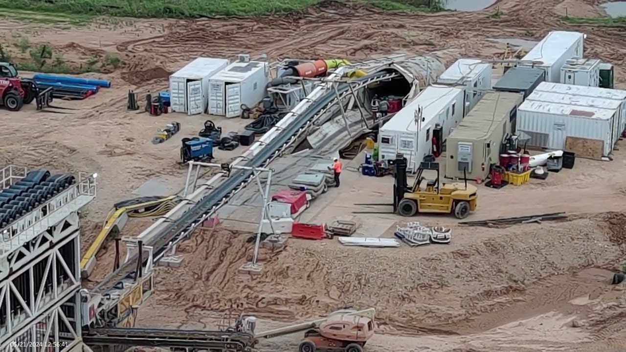 Tesla Gigafactory Texas | 5-21-24 | Boring Co. continues + s.expansion framing appears complete.