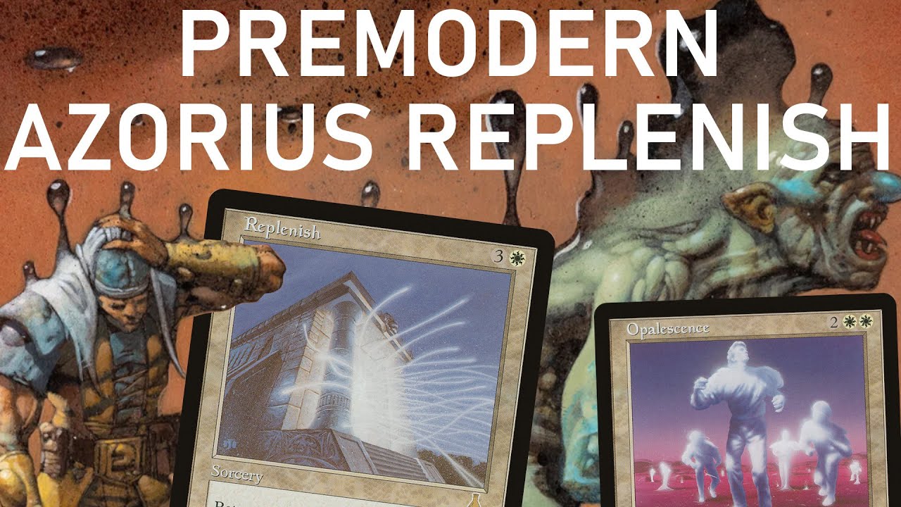 PREMODERN COMES TO MAGIC ONLINE! Azorius Replenish Combo-Control. MTG