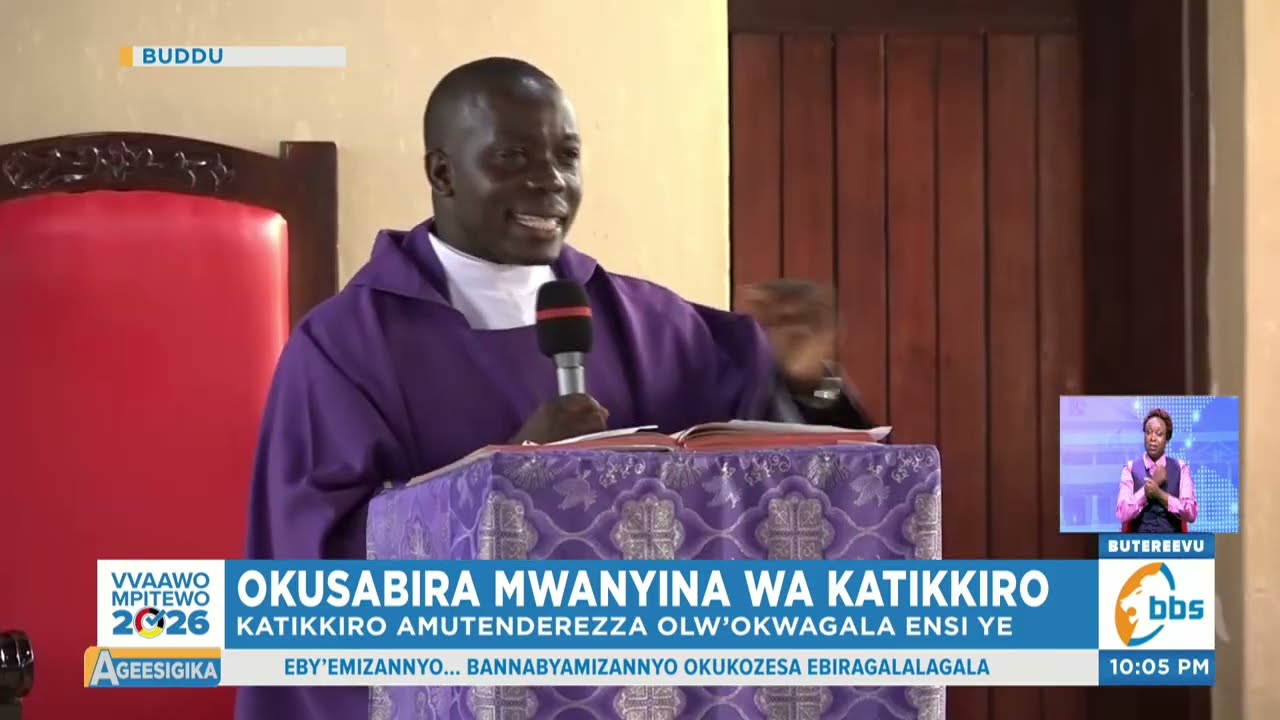 Okusabira Mwannyina wa Katikkiro, Katikkiro Amutenderezza Okwagala Ensi ye