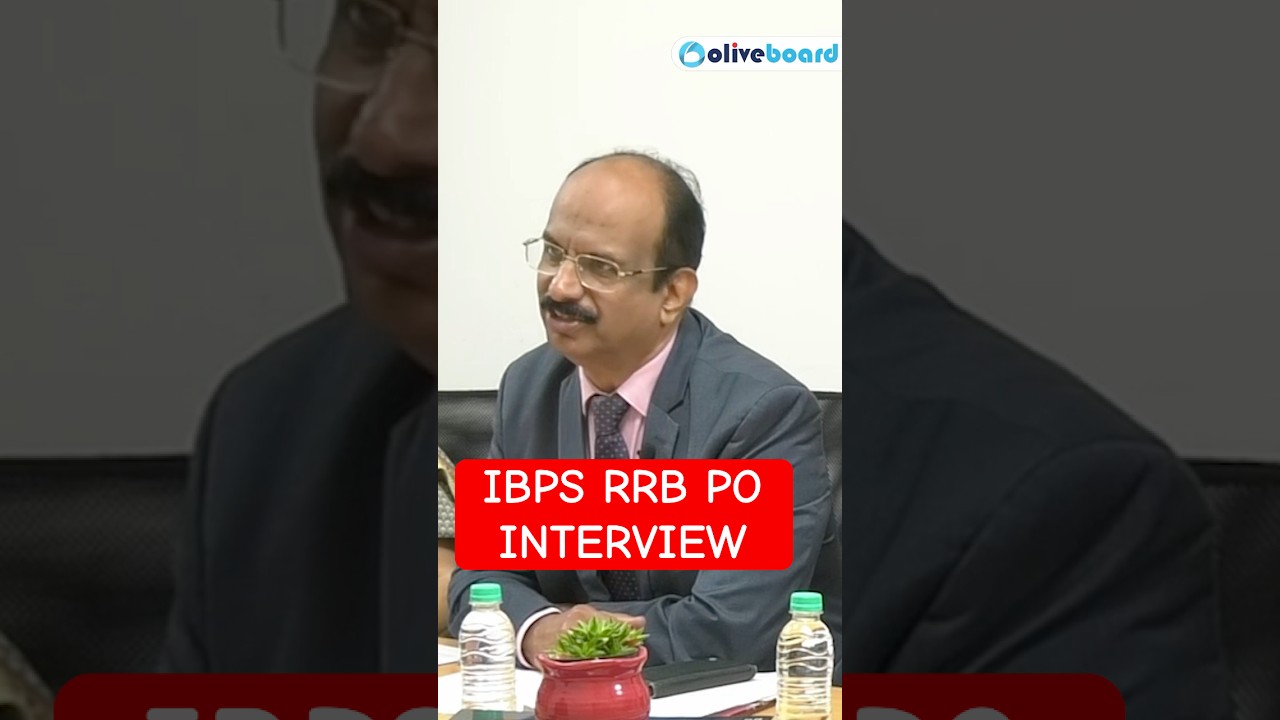 RRB PO Interview - Gap Year Questions 😳 #rrbpointerview #rrbpo #shorts