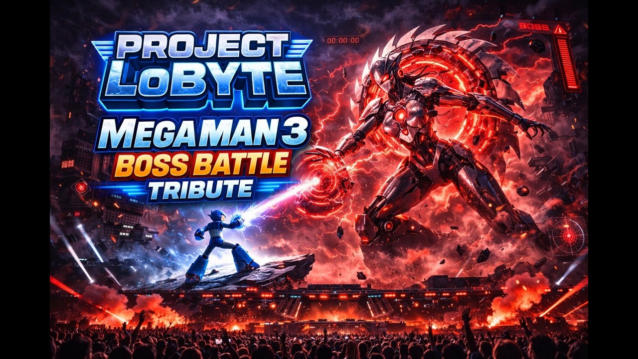 Mega Man 3 – Boss Battle Theme | Melodic Techno Tribute ⚔️🎮