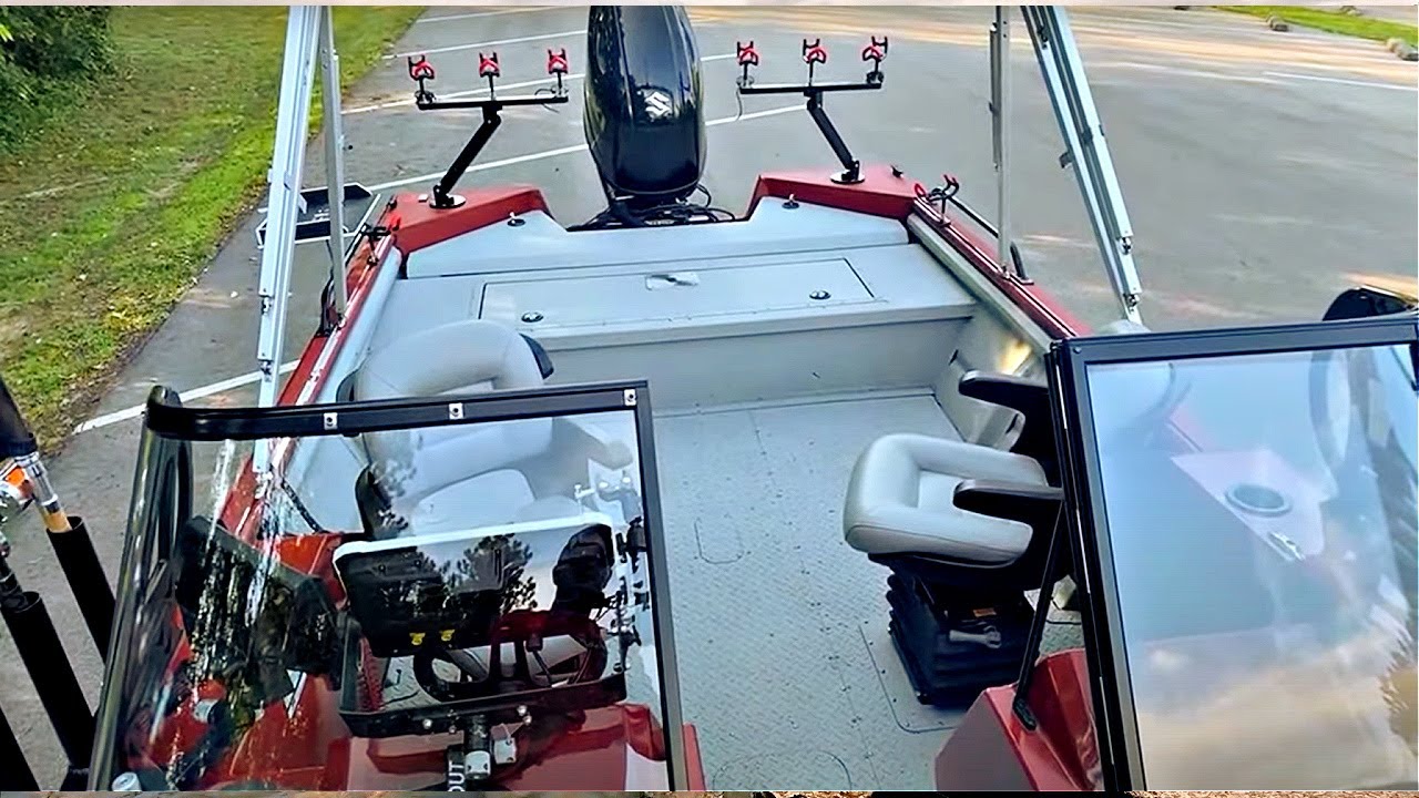 Идеальная алюминиевая лодка для ловли сома