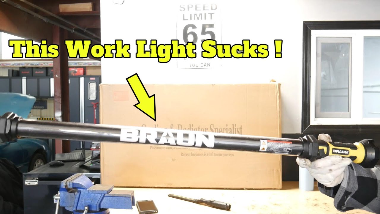 Braun 845 Lumen Led Underhood Work Light Review