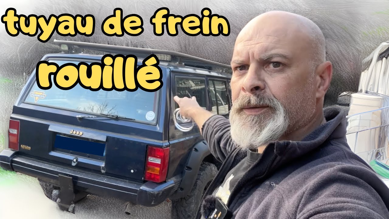 Obligé de couper le tuyau de frein