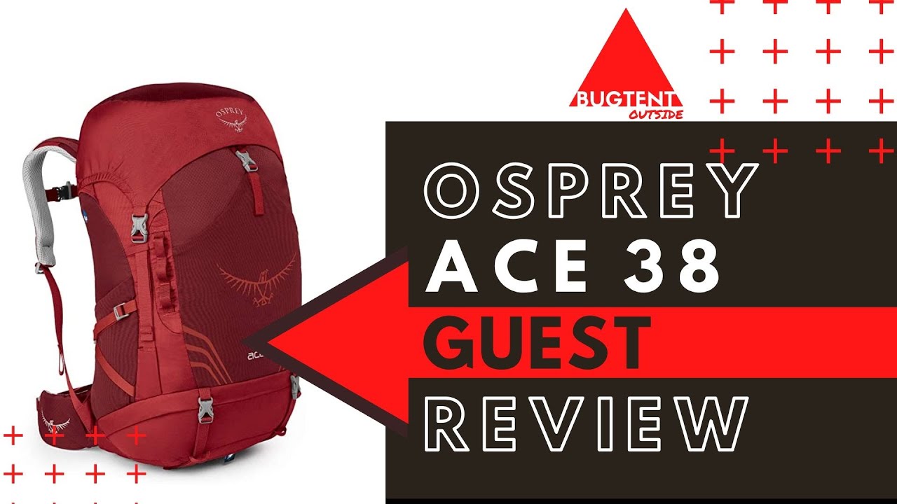 OSPREY ACE 38 Backpack Review || BUGTENT outside