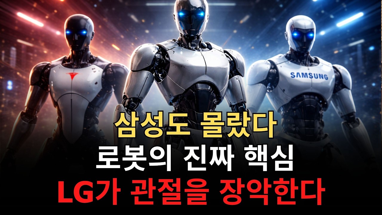 삼성도 테슬라도 놓친 것… LG가 로봇 ‘관절’에 올인한 이유