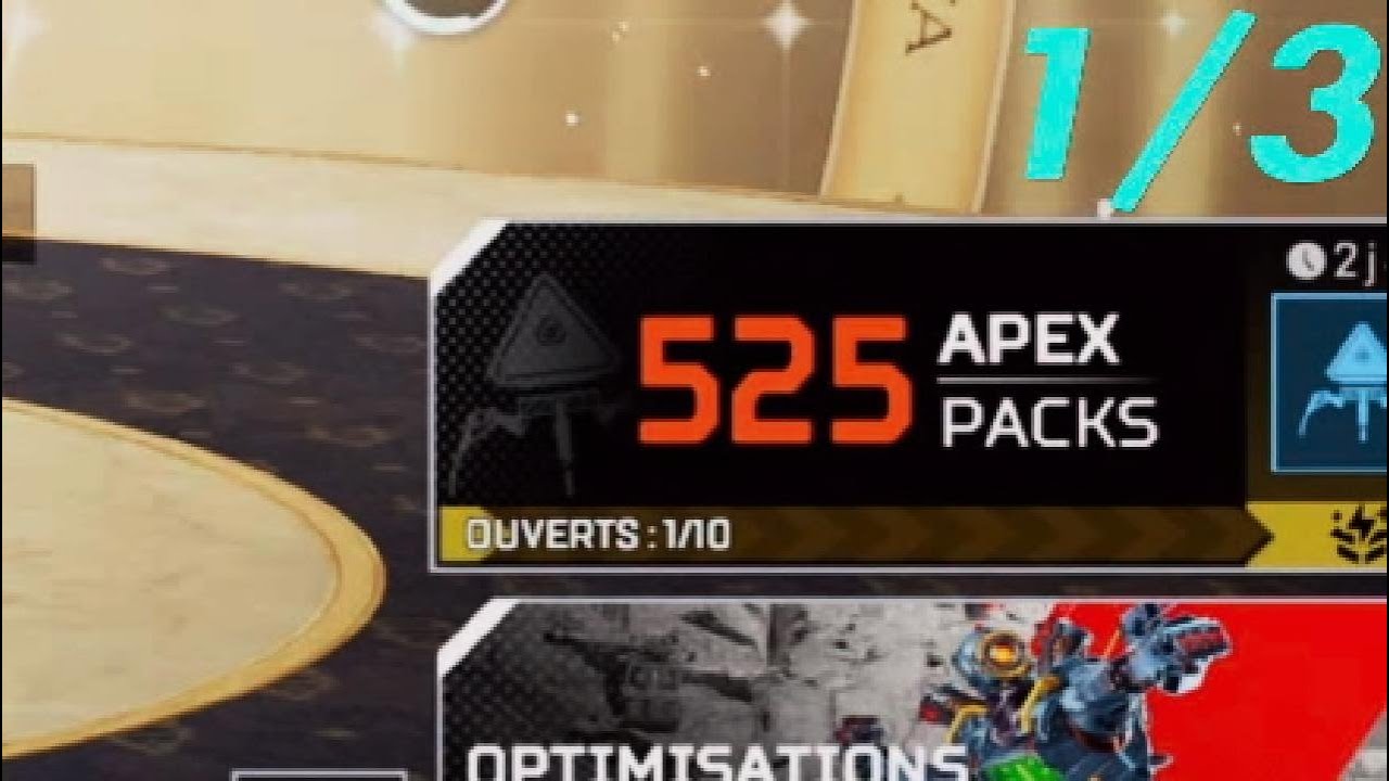 525 packs hm hm c'est pas une blague (APEX LEGENDS PACK OPENING) 1/3