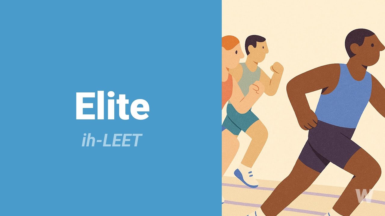 How to Pronounce Elite?