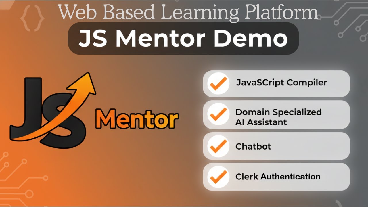 JS Mentor Demo: Frontend‑Only Architecture with AI & Auth