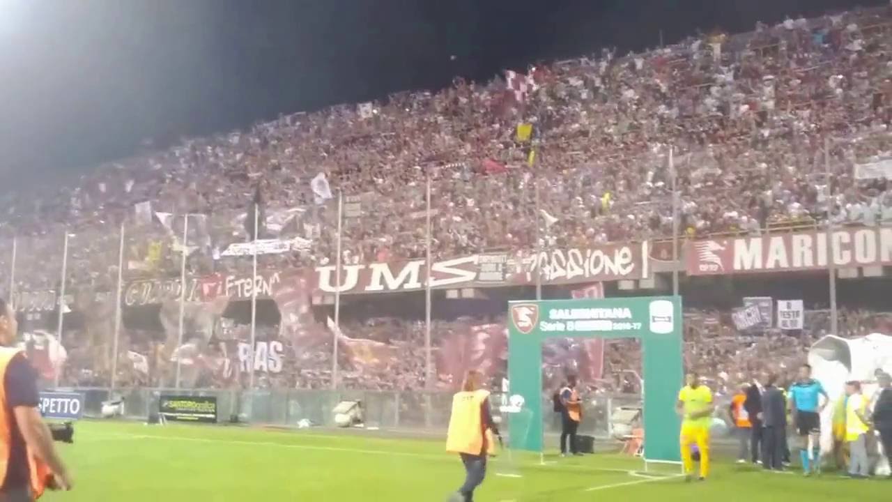 Salernitana - Verona |1-1| 04.09.16 - Curva Sud Siberiano
