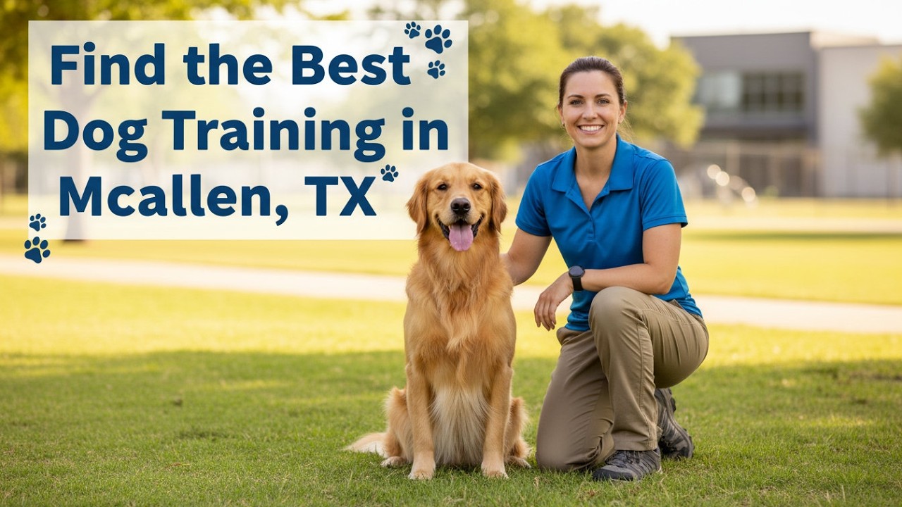 Find the Best Dog Training in McAllen Texas