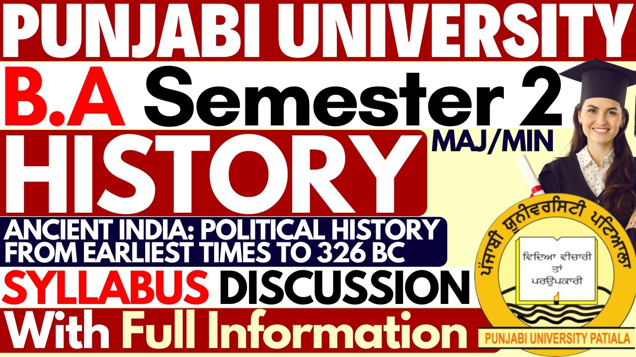 Ancient India Political History from earliest times to 326 BC | BA Sem 2 History important questions