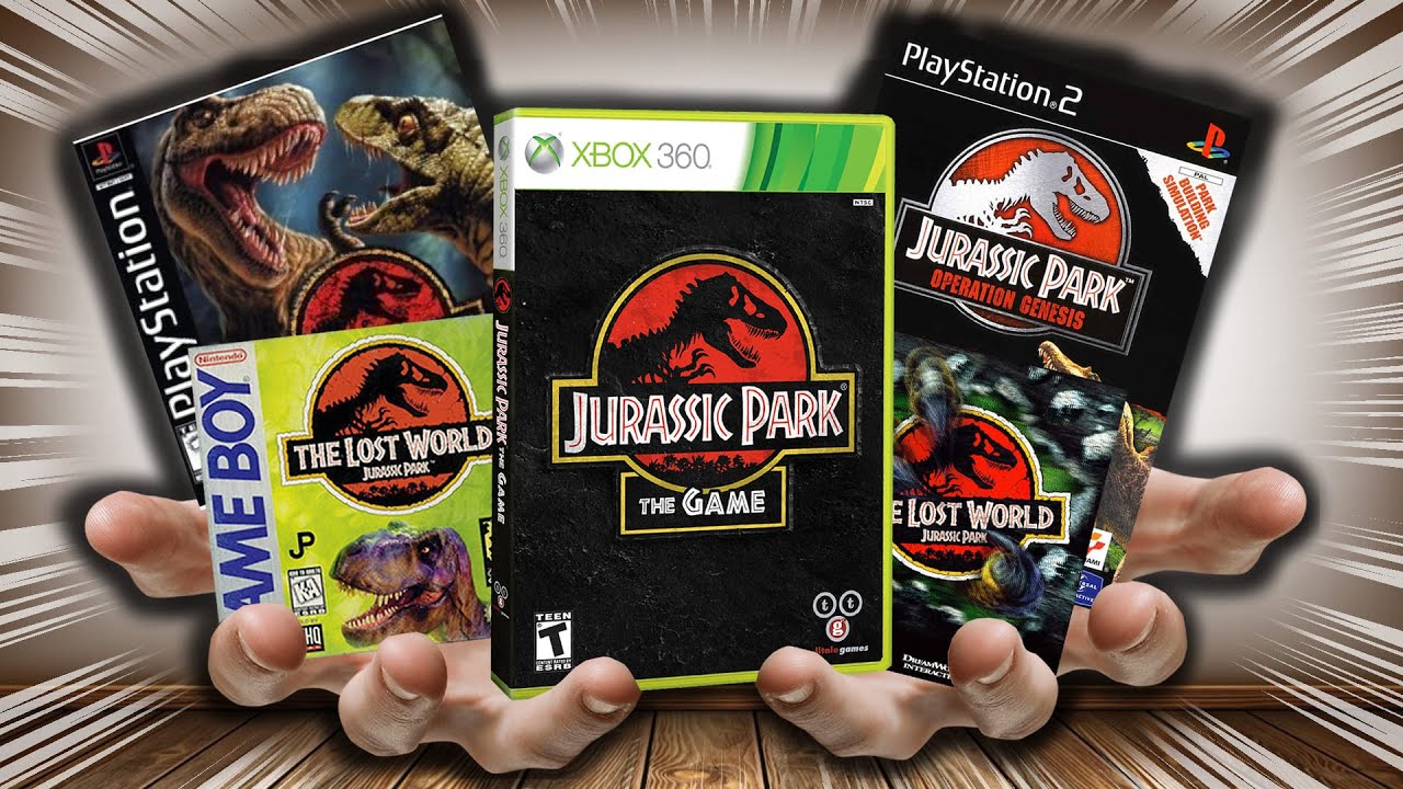 Los JUEGOS de Jurassic Park eran RAROS